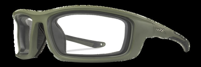 Wiley X WX Grid Sunglasses Matte Utility Green Frame