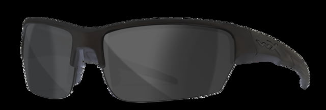Wiley X WX Saint Sunglasses Matte Black Frame Alt Grey Lens