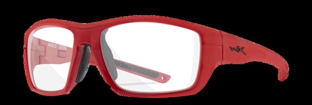 Wiley X YF Agile Sunglasses Gloss Red Frame
