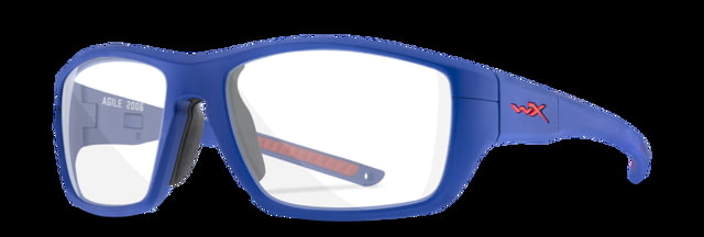 Wiley X YF Agile Sunglasses Matte Navy Blue Frame