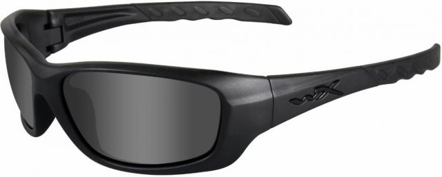 Wiley X Wiley X WX Gravity Black OPS Sunglasses - Smoke Grey Lens / Matte Black Frame
