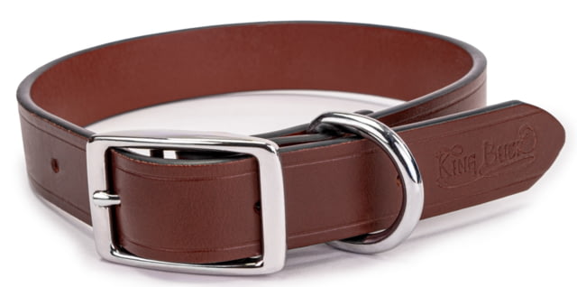 King Buck Core D Leather Collar Leather L