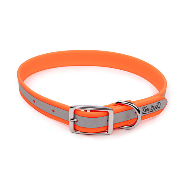 King Buck Core D Ring High Visibility Reflective Collar Orange M/L
