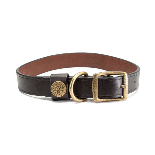 King Buck Premium Leather Collar Leather M/L