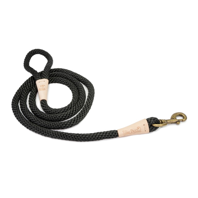 King Buck EZ-Connect Rope Leash Black 6 foot