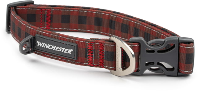 Winchester Pet Printed Collar Buffalo Red S