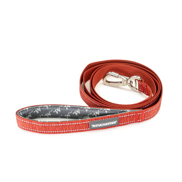 Winchester Pet Deluxe Carabiner Leash 6-Foot Ketchup 6 foot