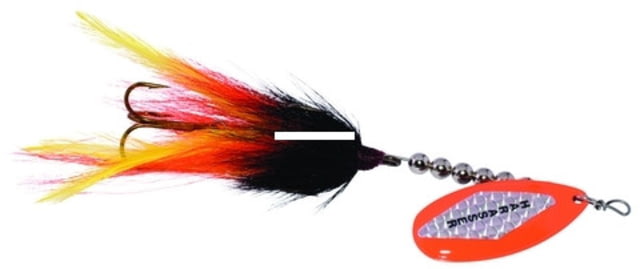 Windels Tackle Company Muskie Harasser Bucktail Spinner Black/Orange 7in