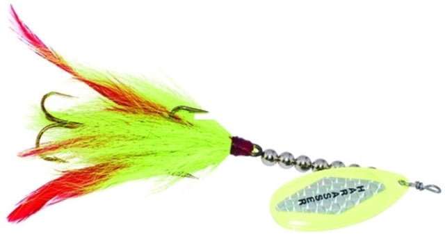 Windels Tackle Company Muskie Harasser Bucktail Spinner Chartreuse/Chartreuse 7in