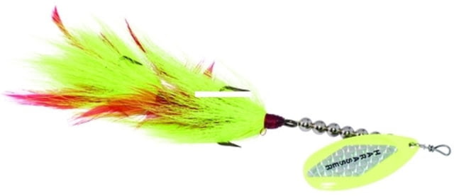 Windels Tackle Company Muskie Harasser Bucktail Spinner Chartreuse/Chartreuse 9in