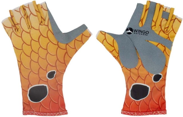 Wingo Outdoors Sun Gloves Redfish Small/Medium