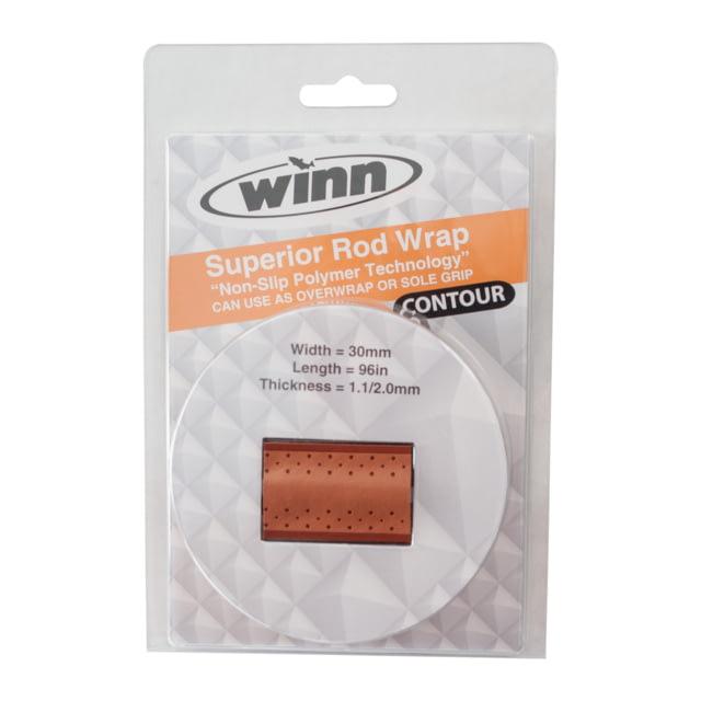 Winn Grips CONTOUR Rod Grip Overwrap 96in L30mmW Saddle All-Weather-Durable WD Polymer Material