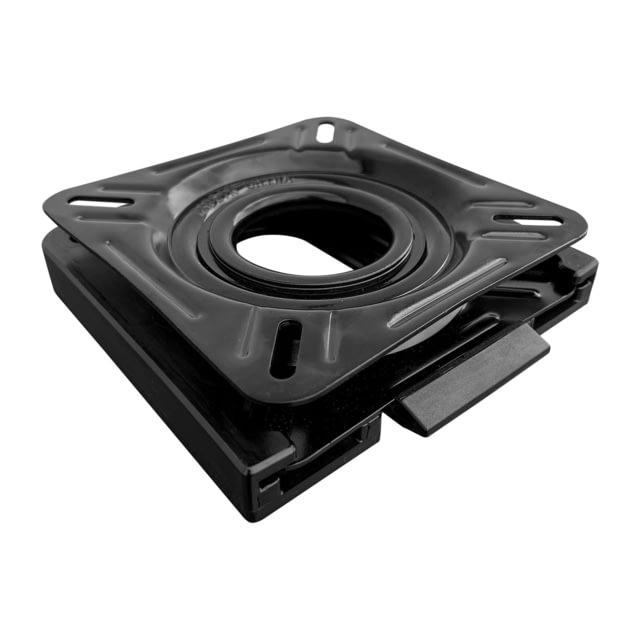 Wise Wise 7'' Seat Swivel w/ Quick Release Bracket Black Small