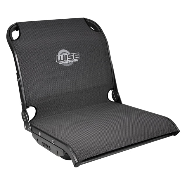 Wise Aero X Mesh Mid Back Boat Seat Carbon