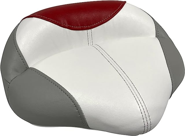 Wise Baja Series Casting Seat Brite White/Dark Red/Grey Small