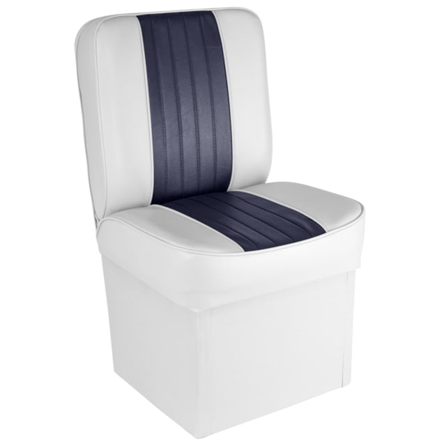 Wise Deluxe Jump Seat w/ 10'' Base Wise White/Wise Navy Medium