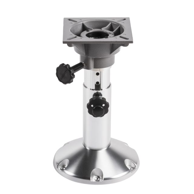 Wise 2 7/8'' Adj. 12-18'' Pedestal w/ Seat Mount Metal Small