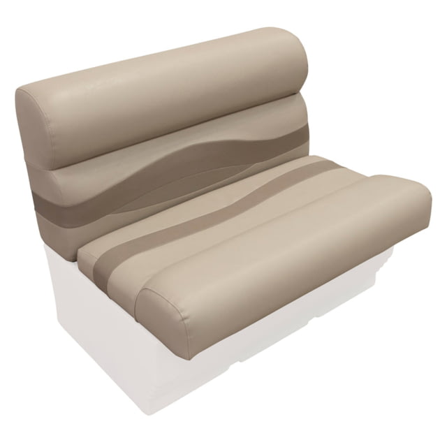 Wise Premier Pontoon 36in Bench Cushions Only Mocha Java/Cafe/Mushroom Large