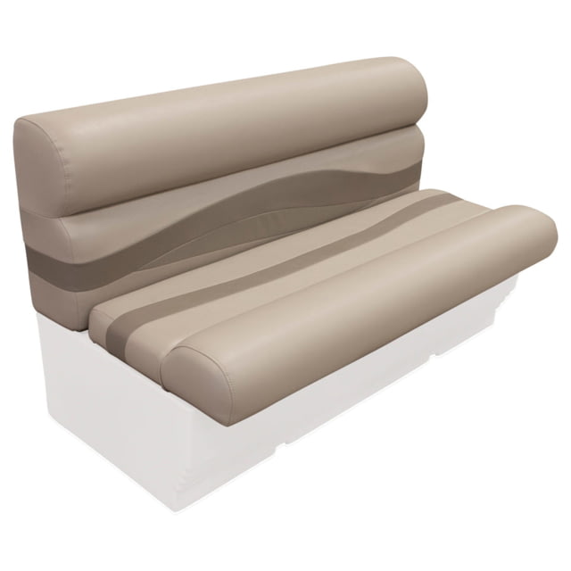Wise Premier Pontoon 50in Bench Cushions Only Mocha Java/Cafe/Mushroom Large