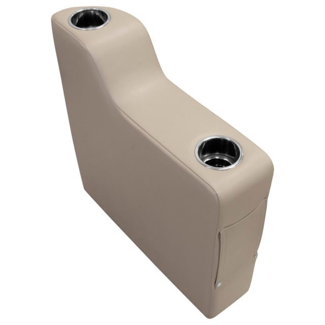 Wise Premier Pontoon 7in Left Radius Arm Rest Mocha Java Medium