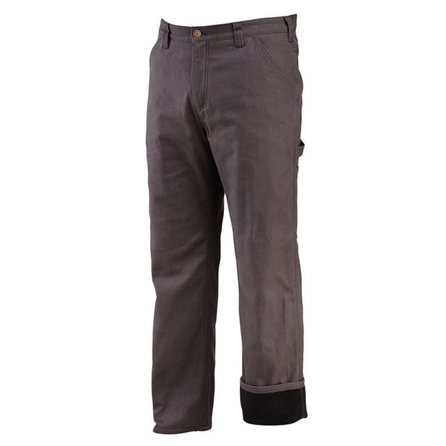Wolverine Hammer Loop Fleece Lined Pants - Men's Charcoal L32 W40  W40