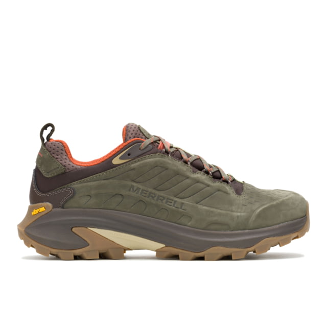 Wolverine Moab Speed 2 Leather WP Hiking Shoes - Men's Olive