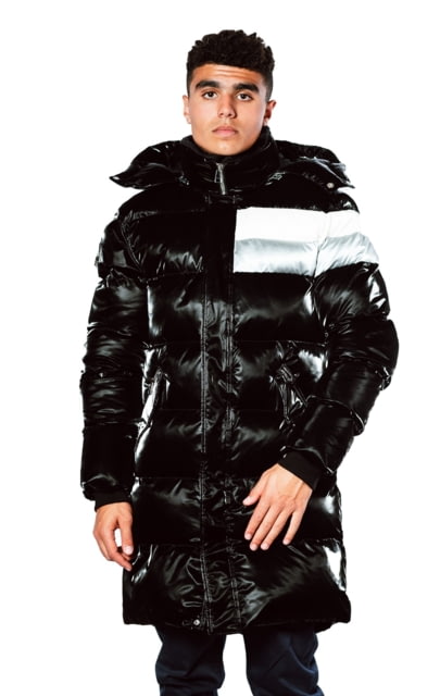 Woodpecker Penguin Long Coat – Men’s Sleek Noir XXLarge