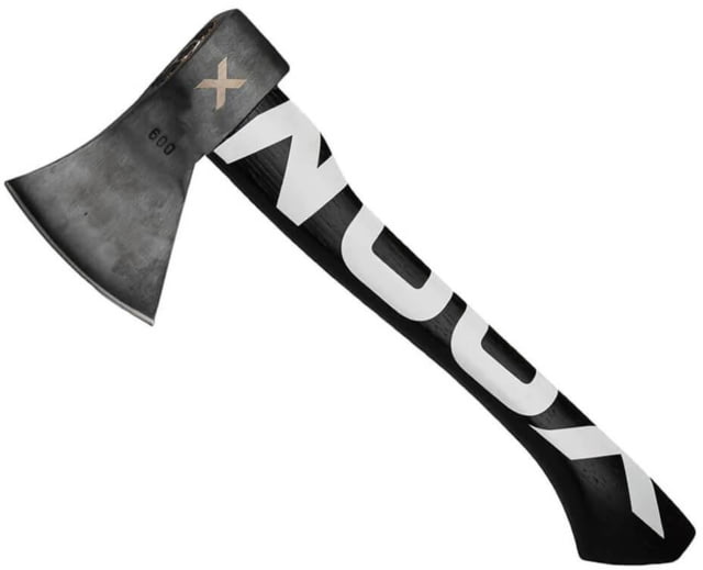 WOOX VOLANTE Axe Carbon Steel Blade Black Hickory Black/White