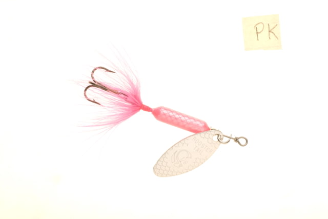 Worden's Rooster Tail In-Line Spinner 1 oz Treble Hook Pink