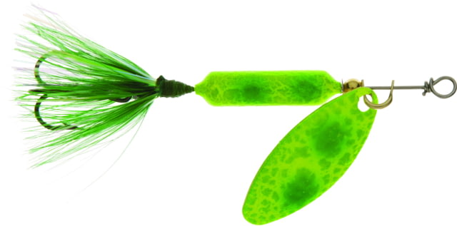 Worden's Rooster Tail In-Line Spinner 2 1/2in 1/6 oz Treble Hook Frog Spring