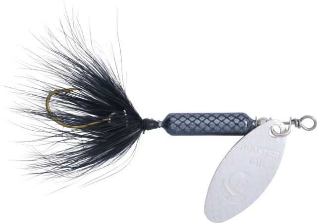 Worden's Rooster Tail In-Line Spinner 2 1/4in 1/8 oz Single Hook Black