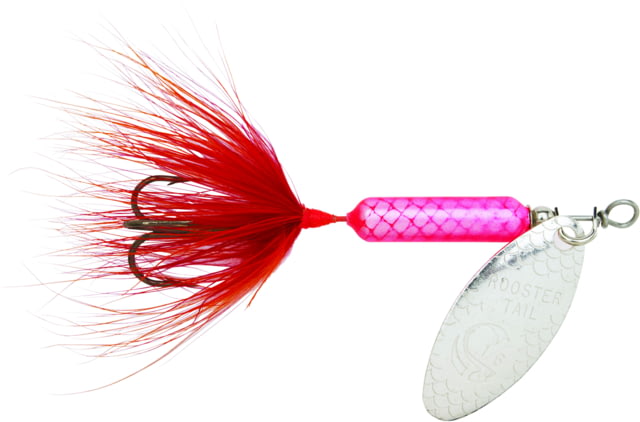Worden's Rooster Tail In-Line Spinner 2 1/4in 1/8 oz Treble Hook Flame
