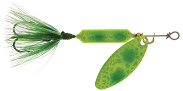Worden's Rooster Tail In-Line Spinner 2 3/4in 1/4 oz Treble Hook Frog Spring