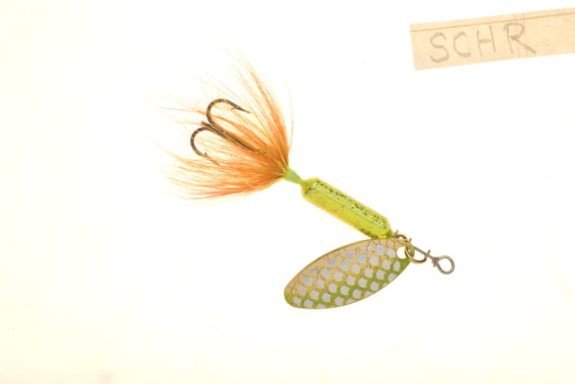 Worden's Rooster Tail In-Line Spinner 2 3/4in 1/4 oz Treble Hook Strobe Chartreuse