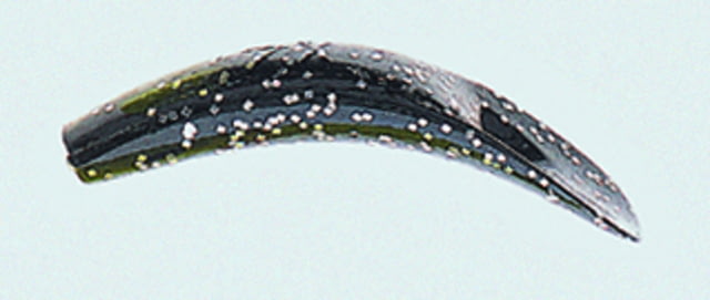 Yakima Bait Flatfish Wiggling Plug #F-4 Treble Hooks Floating Black Silver Flake 1-1/2in