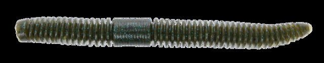 Yamamoto Baits Slinko Floater Soft Bait 7 5.5in Green Pumpkin Blue
