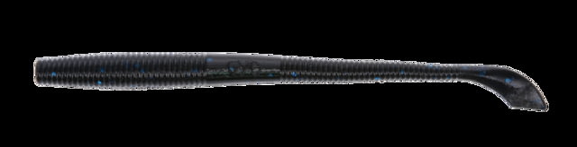 Yamamoto Baits Kut 5in Tail Worm 10 Black-Blue