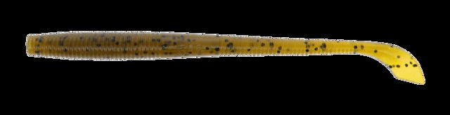 Yamamoto Baits Yamamoto Baits Kut 5in Tail Worm 10 Green Pumpkin-Black