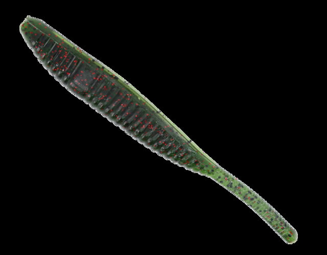 Yamamoto Baits Shad Shape Floater Shad 8 5in Watermelon-Black Flake-Red Flake