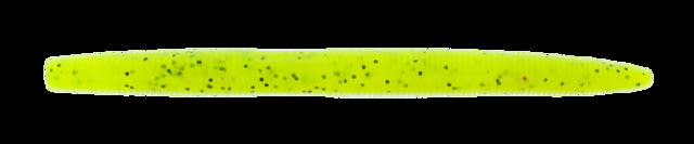Yamamoto Baits Senko Worm 5 6in Chartreuse-Black