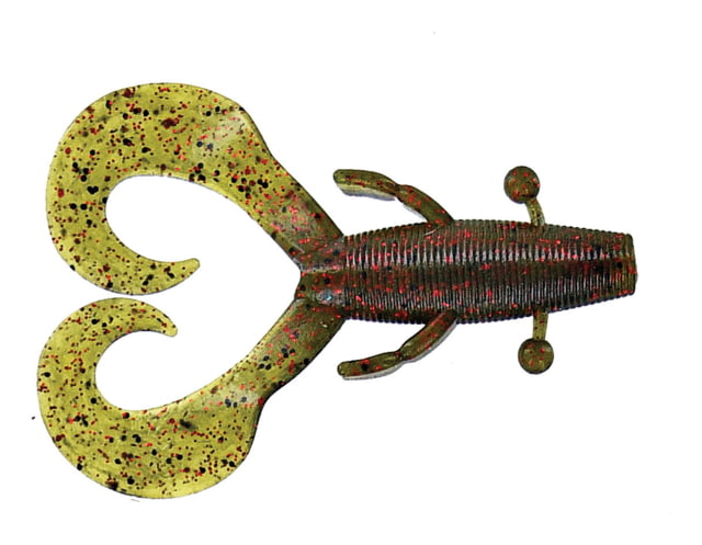 Yamamoto Baits Cowboy Creature Bait 4in 7pk Watermelon Black Red/Light Watermelon Red/Black