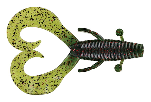 Yamamoto Baits Cowboy Creature Bait 4in 7pk Watermelon w/Black & Red Flake
