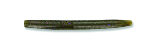 Yamamoto Baits Double Tail Grub 5in 20pk Green Pumpkin with Large Purple & Small Copper