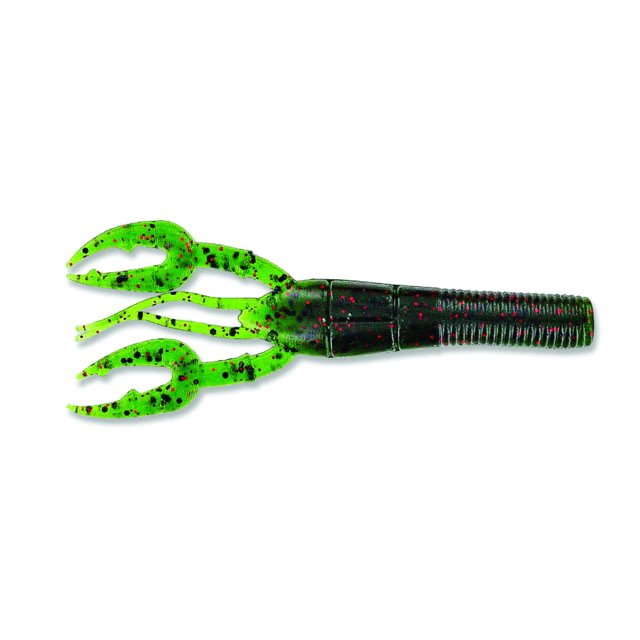 Yamamoto Baits Yamamoto Baits Fat Baby Craw 3.75in 7pk Watermelon with Large Black & Small Red