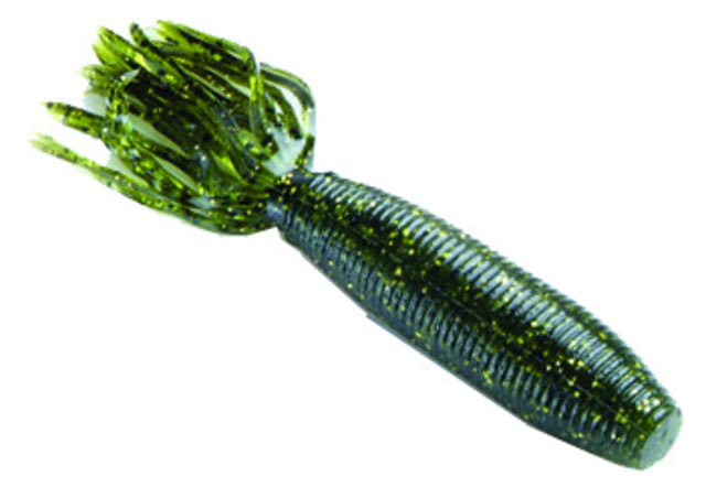 Yamamoto Baits Fat Ika Soft Bait 10 4in Watermelon & Black Gold
