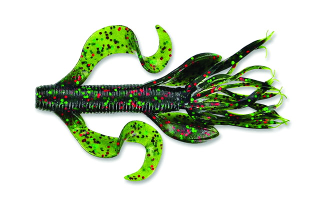 Yamamoto Baits Kreature Soft Bait 7 4in Fading Watermelon with Large Black