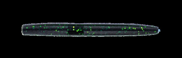 Yamamoto Baits Yamamoto Baits Senko Worm 10 4in Blue-Black-Chartreuse