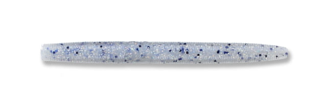 Yamamoto Baits Yamamoto Baits Senko Worm 10 4in Blue Pearl with Large Black & Hologram
