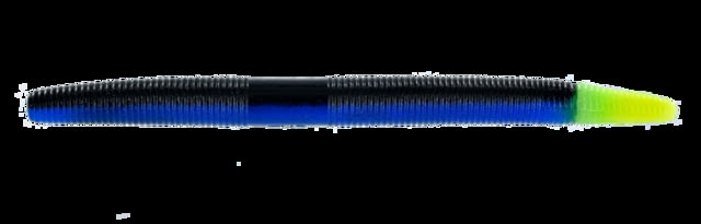 Yamamoto Baits Senko 5in Worm 10 Pack black With Blue Laminate