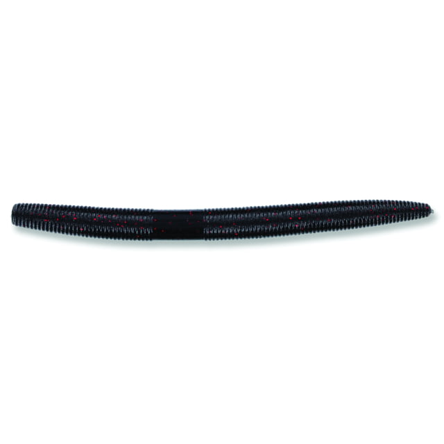 Yamamoto Baits Yamamoto Baits Senko Worm 5 6in Black with Small Red